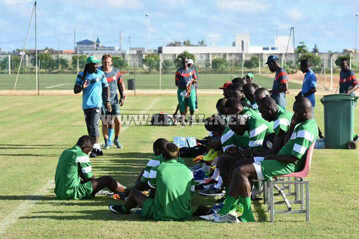 6 Photos: Les "Lions" du Sénégal, à deux jours du match contre le Burkina Faso