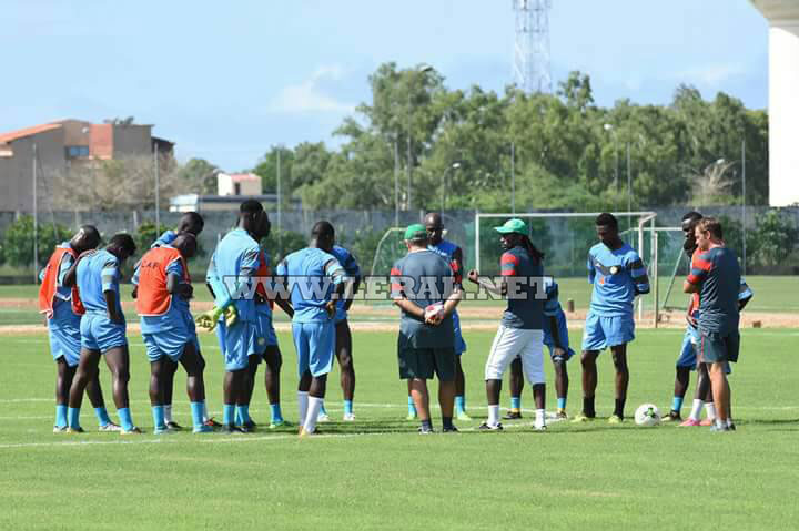6 Photos: Les "Lions" du Sénégal, à deux jours du match contre le Burkina Faso