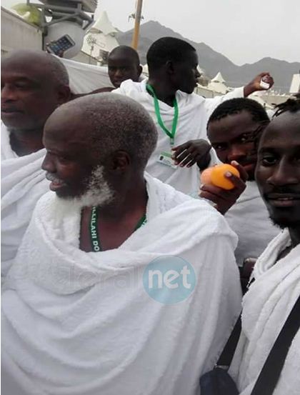 Photos exclusives : Le célèbre prêcheur sénégalais Oustaz Aliou Sall à la Mecque pour son Hadji