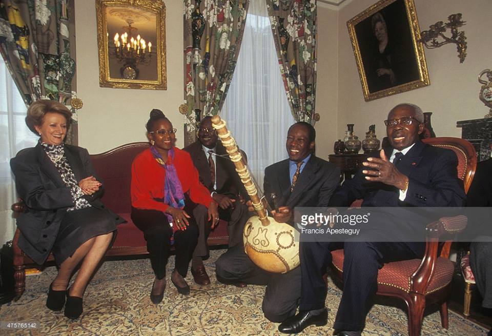 Photos : Léopold Sédar Senghor et Colette version Kora