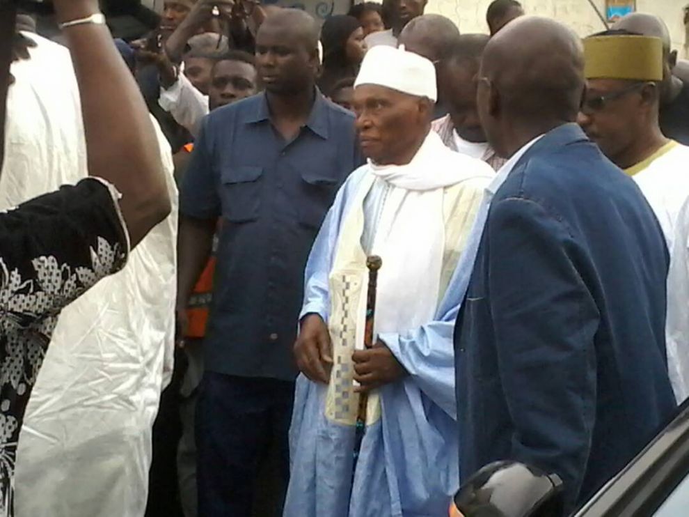 Images: Me Abdoulaye Wade chez Khalifa Sall