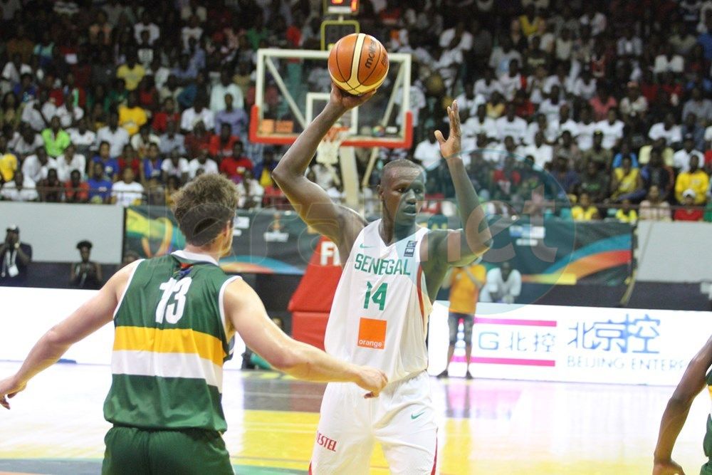 Images : Les temps forts de la rencontre Sénégal/Afrique du Sud de l’Afrobasket masculin 2017 