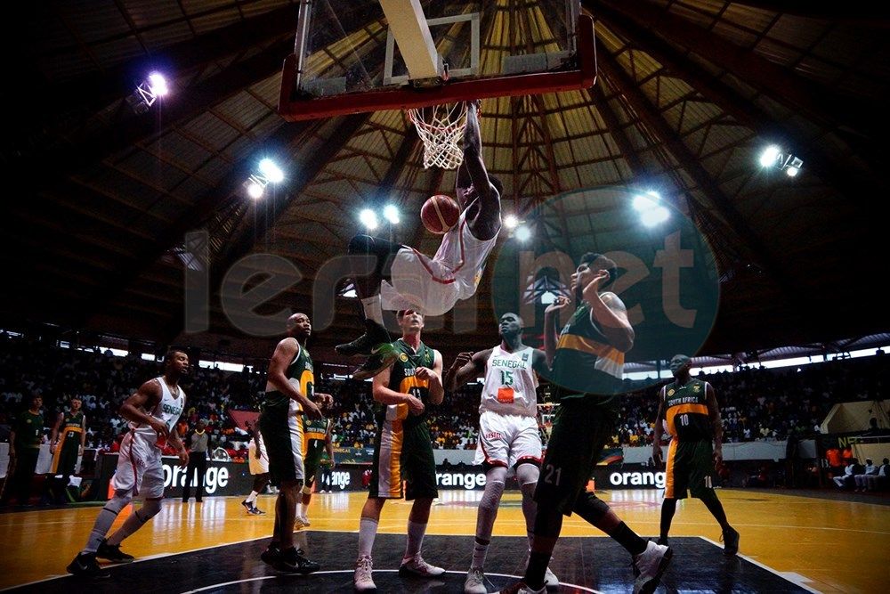 Images : Les temps forts de la rencontre Sénégal/Afrique du Sud de l’Afrobasket masculin 2017 