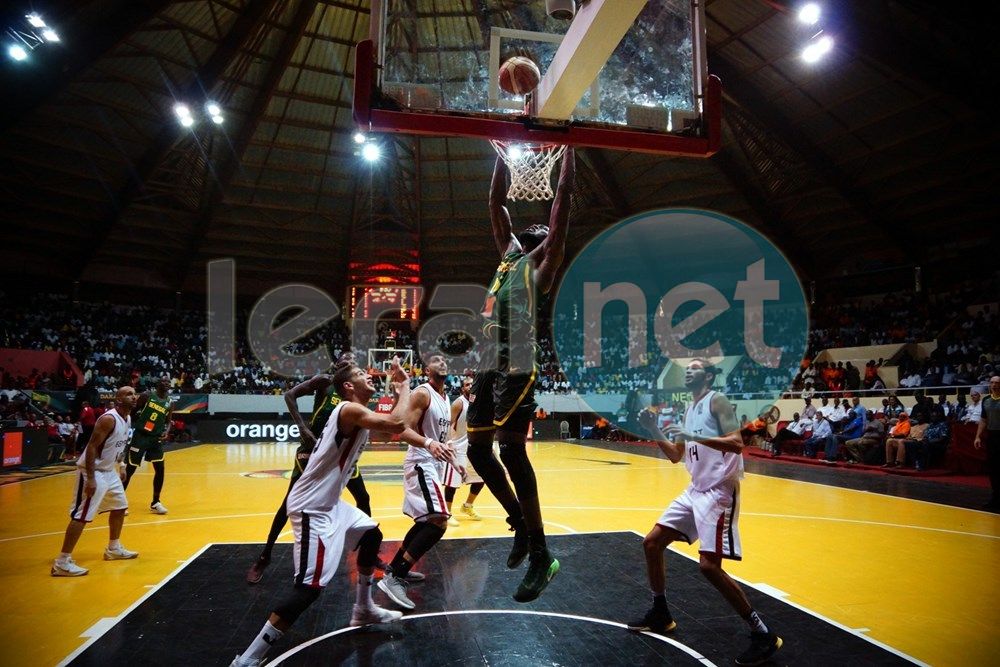 Galerie: Les temps fort de la rencontre Sénégal/Egypte de l'Afrobasket masculin 2017