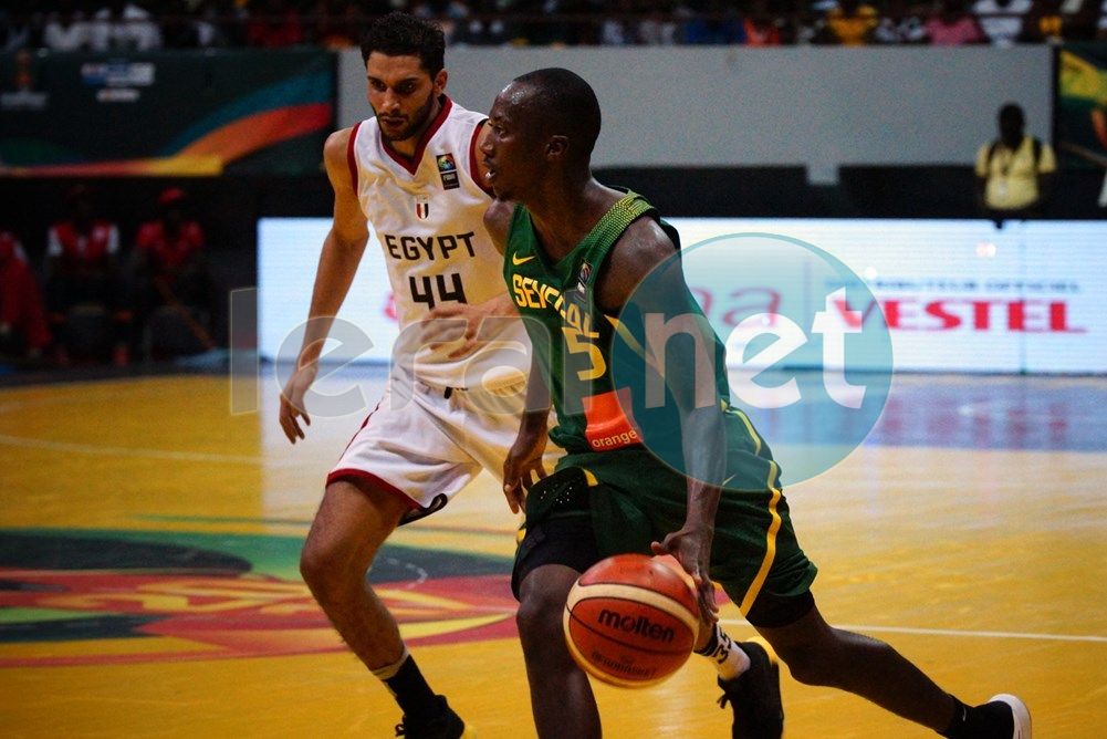 Galerie: Les temps fort de la rencontre Sénégal/Egypte de l'Afrobasket masculin 2017