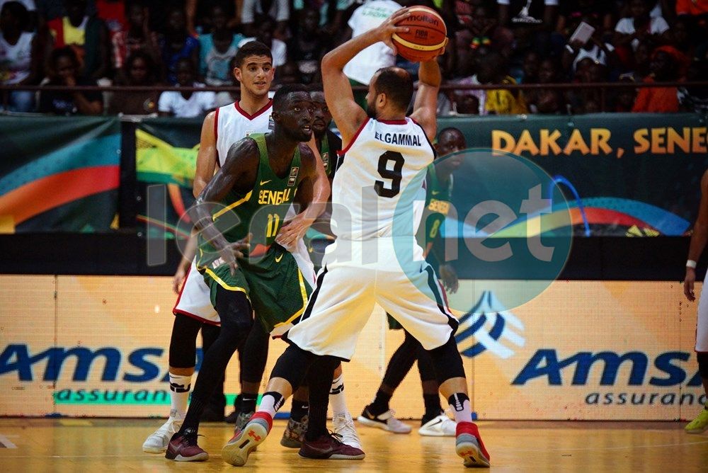 Galerie: Les temps fort de la rencontre Sénégal/Egypte de l'Afrobasket masculin 2017