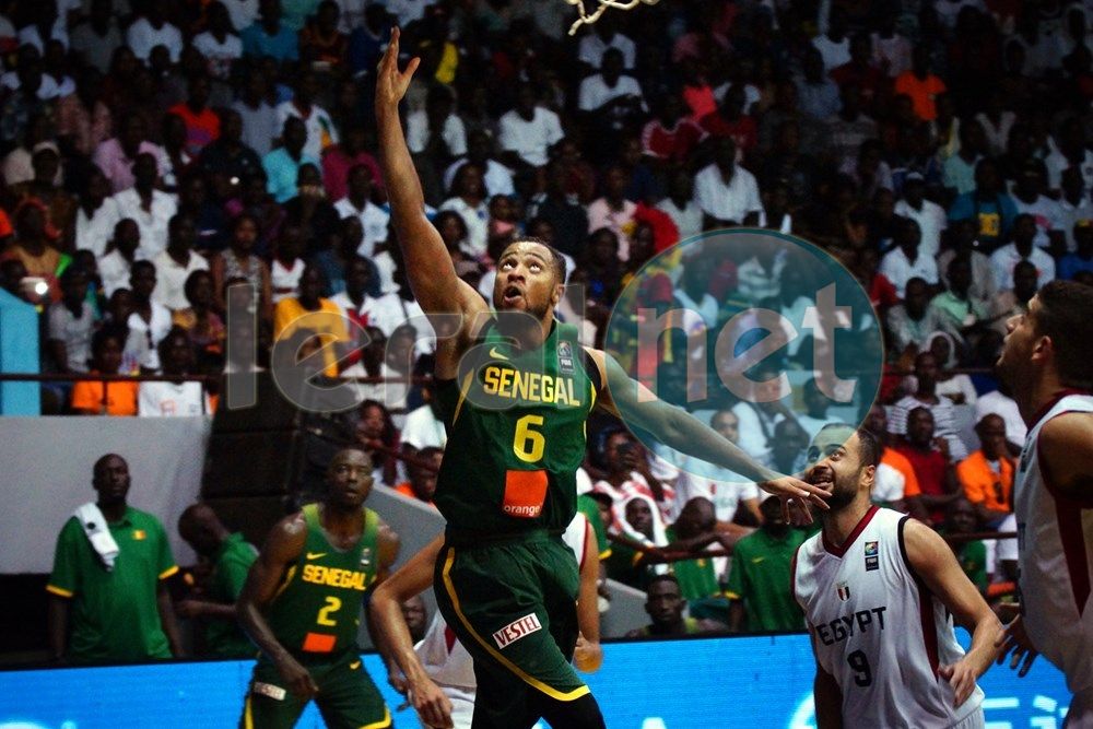 Galerie: Les temps fort de la rencontre Sénégal/Egypte de l'Afrobasket masculin 2017