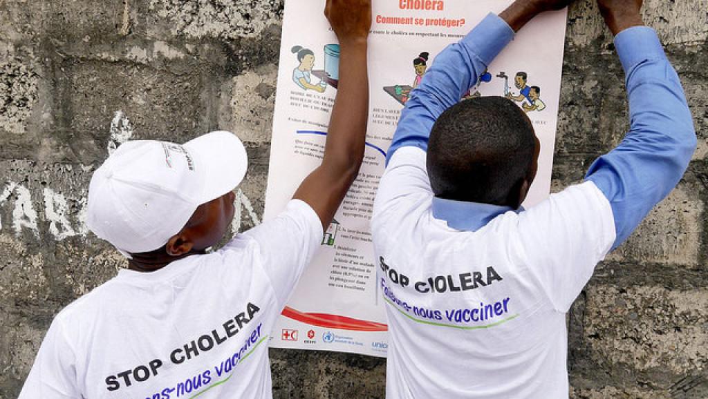 RDC:  19 des 26 provinces touchées, l'épidémie de choléra classée en priorité d'urgence humanitaire