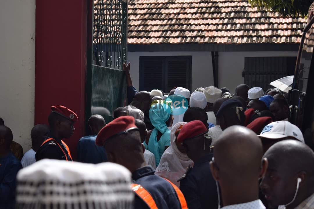 Les images de la levée du corps de Djibo Kâ à Dakar
