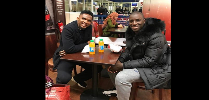 Samuel Eto’o publie une photo et adresse un message à Demba Ba