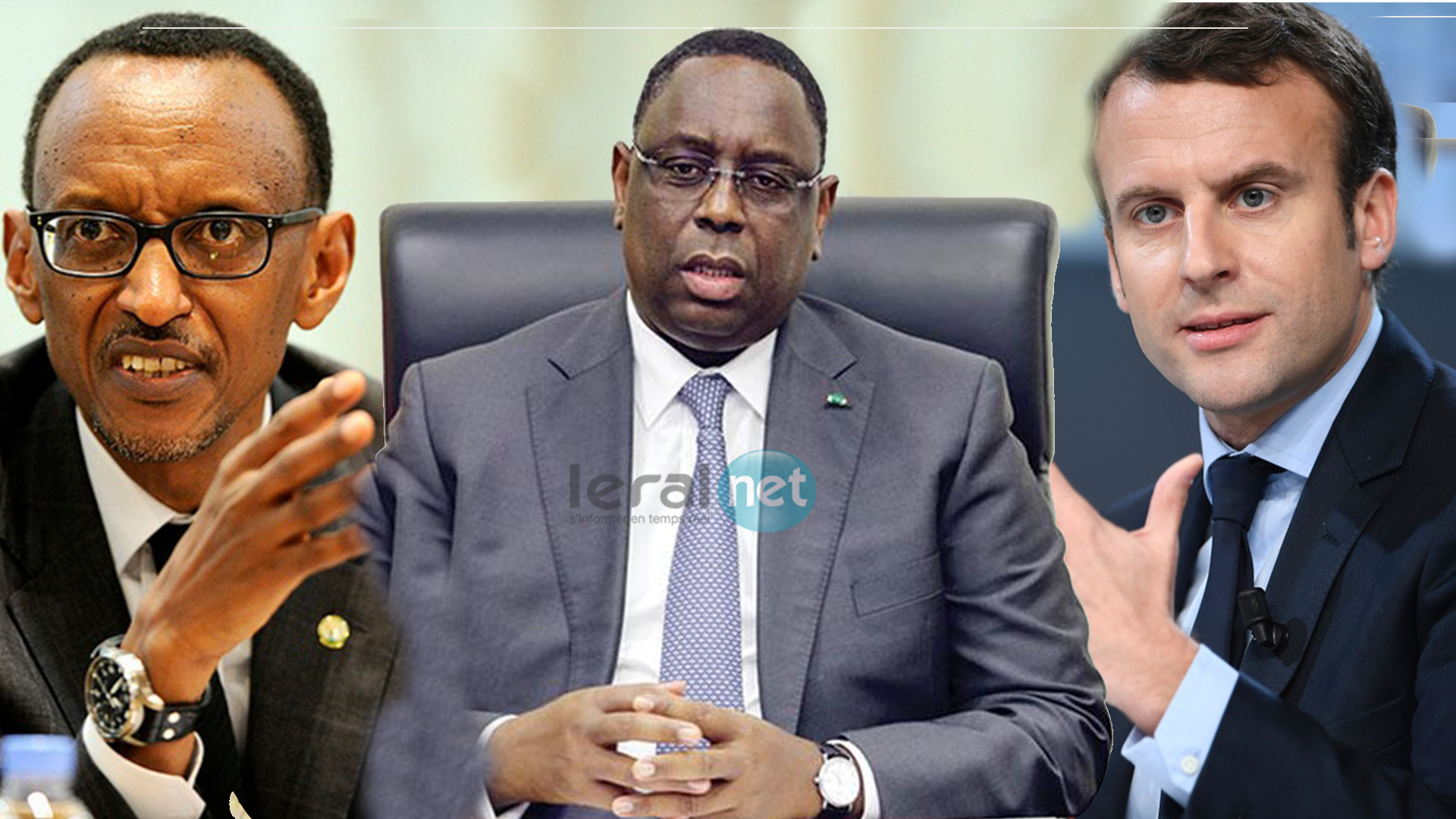 Médiation entre Paris et Kigali : Macky rapproche  Macron et Kagamé