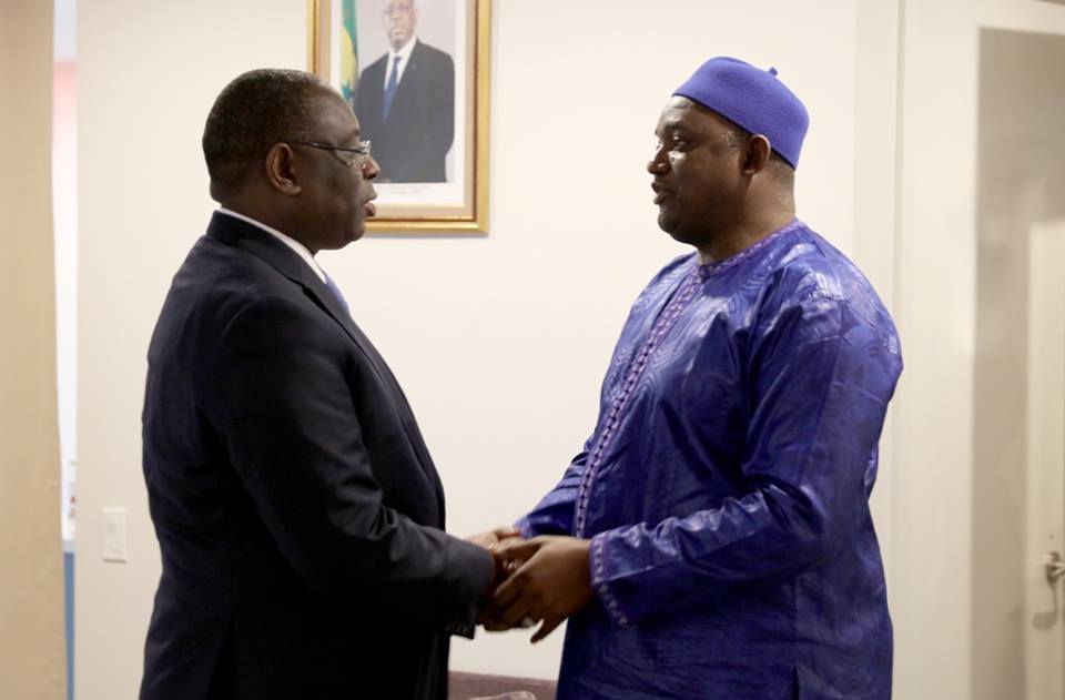 72e Session ordinaire de l’AG des Nations Unies : Macky Sall a rencontré Adama Barrow