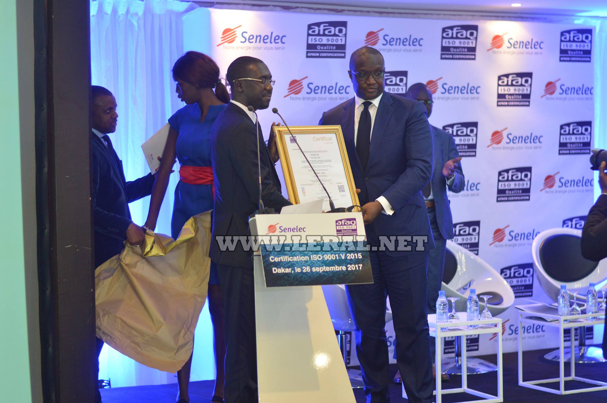 M. Mouhamadou Makhtar Cissé, DG SENELEC : « AFNOR Certification vient de valider la conformité de notre système de management de la qualité à la norme internationale ISO 9001 V 2015 »