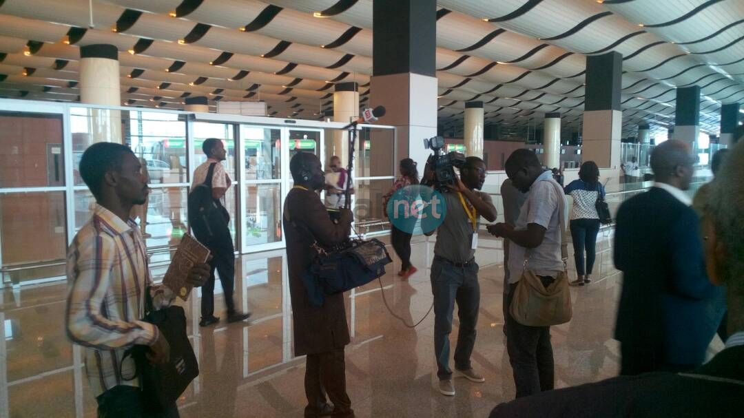 Photos : la visite à l'aéroport International Baise Diagne (AIDB) du directeur de l'Apix et de la délégation chinoise 