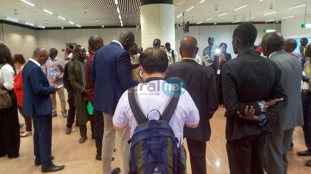 Photos : la visite à l'aéroport International Baise Diagne (AIDB) du directeur de l'Apix et de la délégation chinoise 