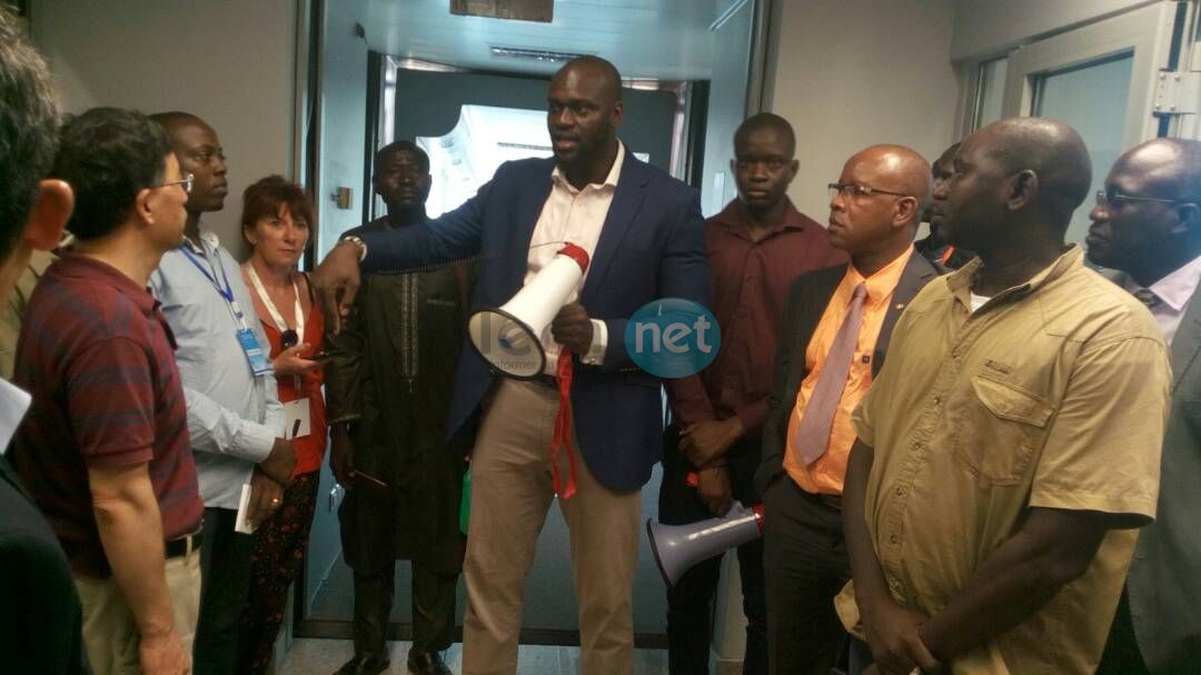 Photos : la visite à l'aéroport International Baise Diagne (AIDB) du directeur de l'Apix et de la délégation chinoise 