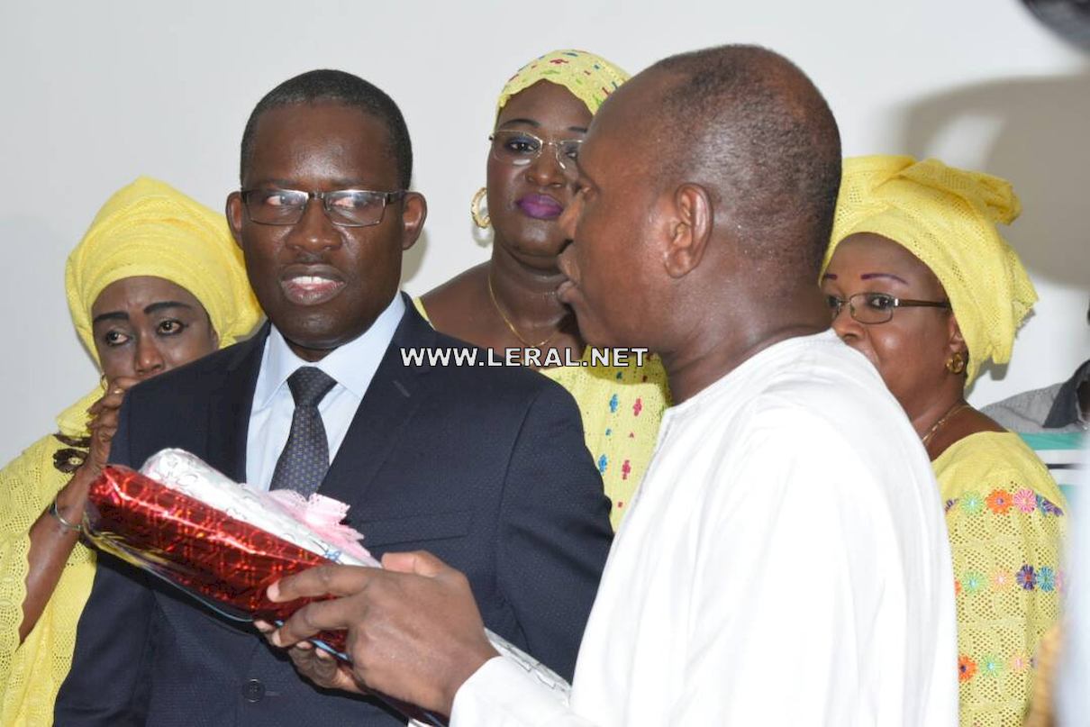Photos : Alioune Badara Diop passe le témoin à Lansana Gandji Sakho à l'Office National de l'Assainissement du Sénégal (ONAS) 