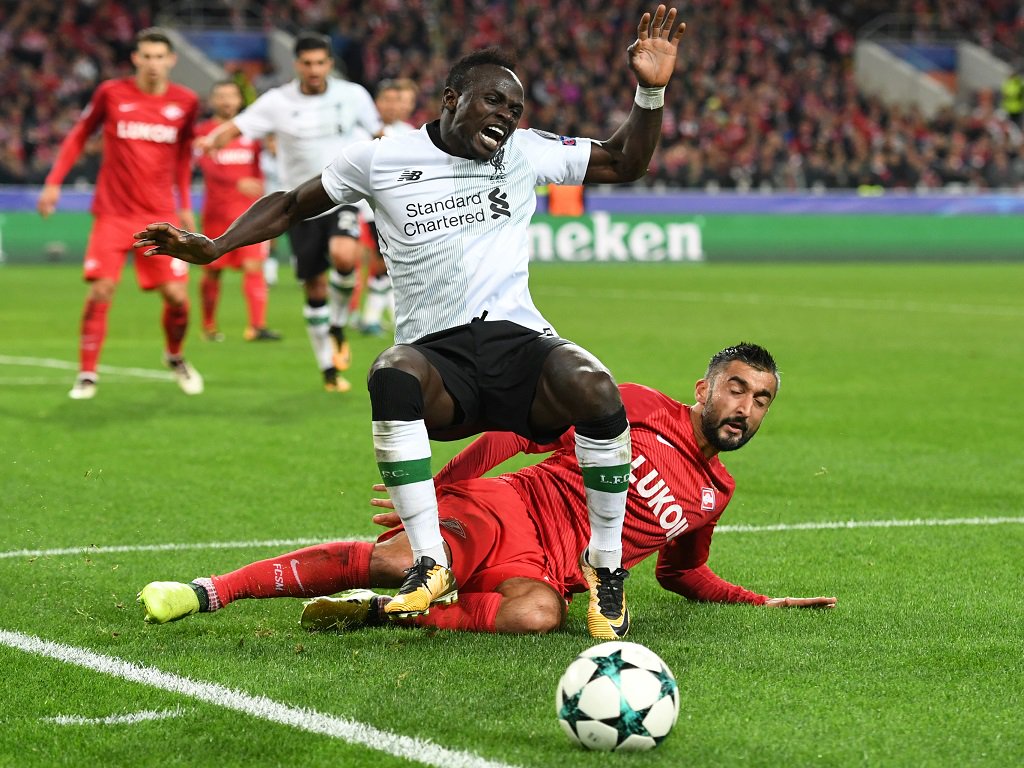 Sadio Mané victime de cris racistes lors du match Spartak-Liverpool