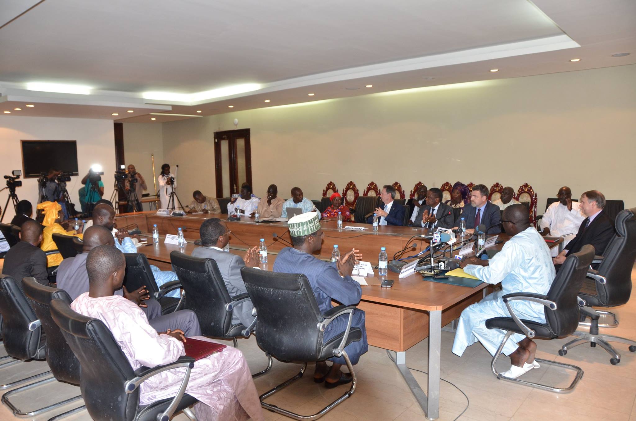 Dakar: Signature d’Accord de siège pour le bateau-hôpital entre le Gouvernement du Sénégal et  l’ONG « MERCY SHIPS » (Images)