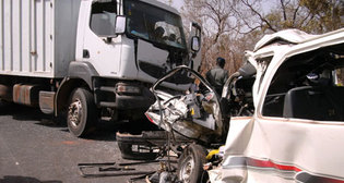 Accident à Koumpentoum: Une collision  entre un bus et un camion fait 3 morts et 12 blessés