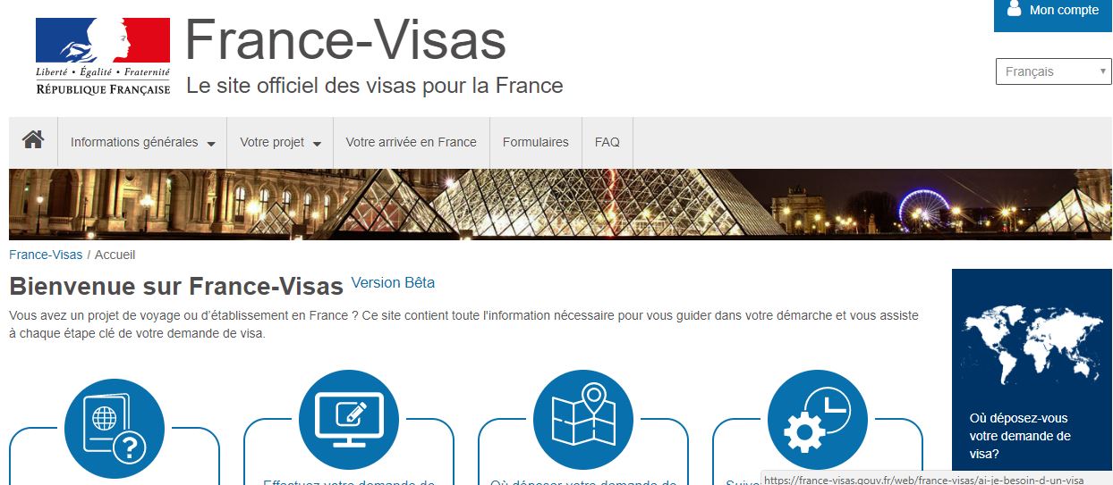 Visas pour la France :  un nouveau service lancé pour faciliter les démarches des demandeurs de visa