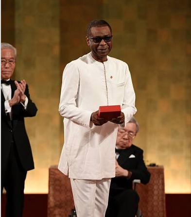 Youssou Ndour : "Ce prix Preamium Imperiale démontre à quel point, la musique africaine joue un rôle très important dans le monde"