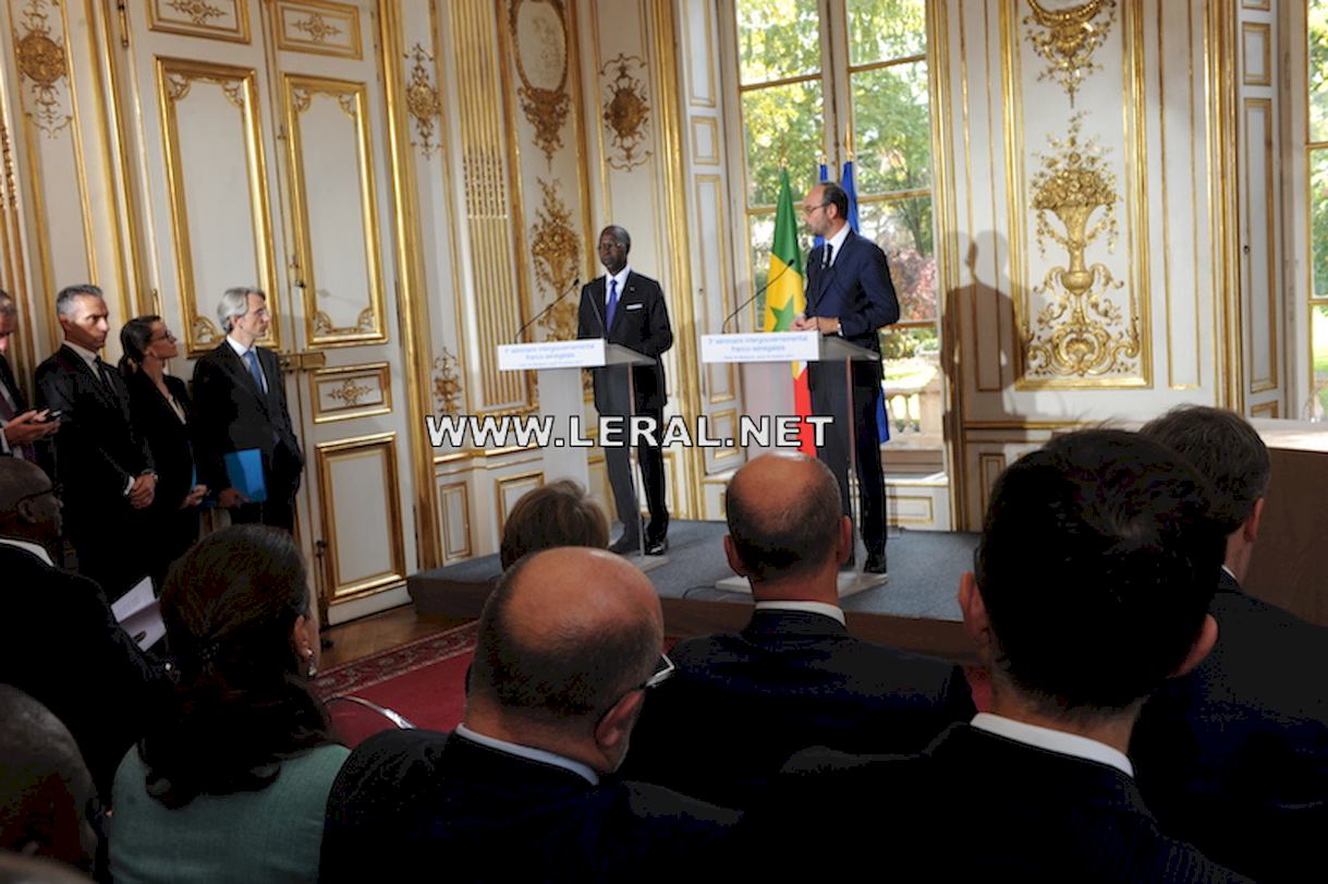 20 photos : le séminaire intergouvernemental France Sénégal à Matignon en images