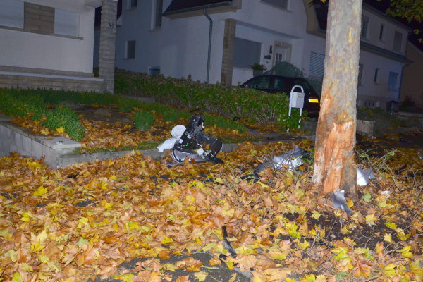 LUXEMBOURG: Un mort et un blessé après une sortie de route (Photos)