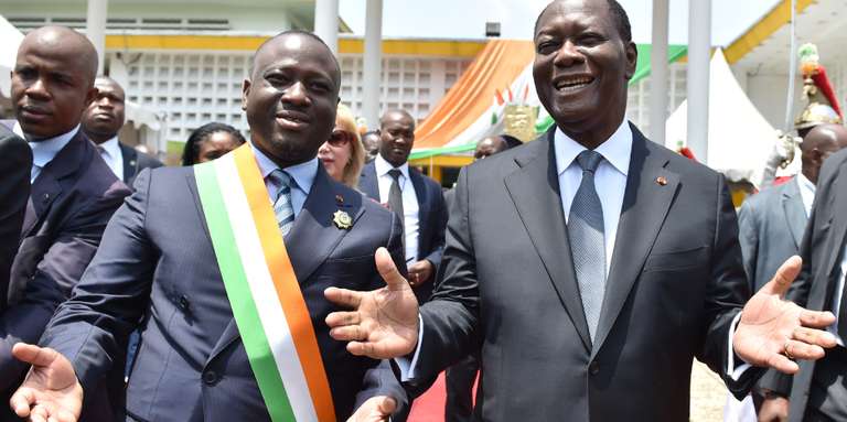 Alassane Ouattara affirme qu'il n'y a pas de crise avec Guillaume Soro