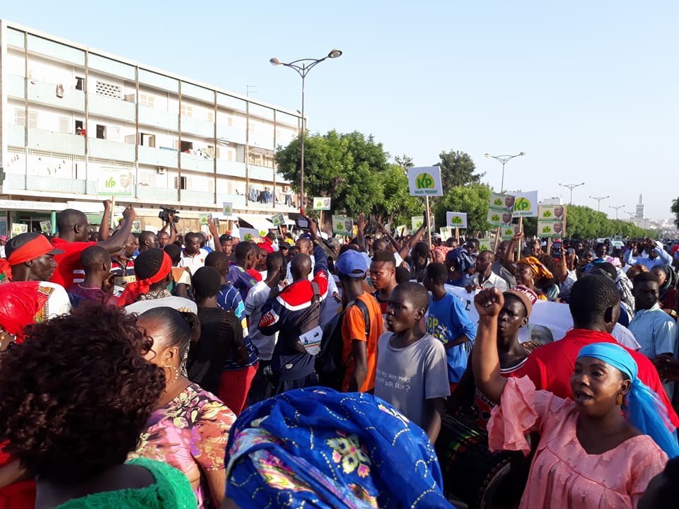 Photos- Grand rassemblement à la Médina pour la libération de Khalifa Sall