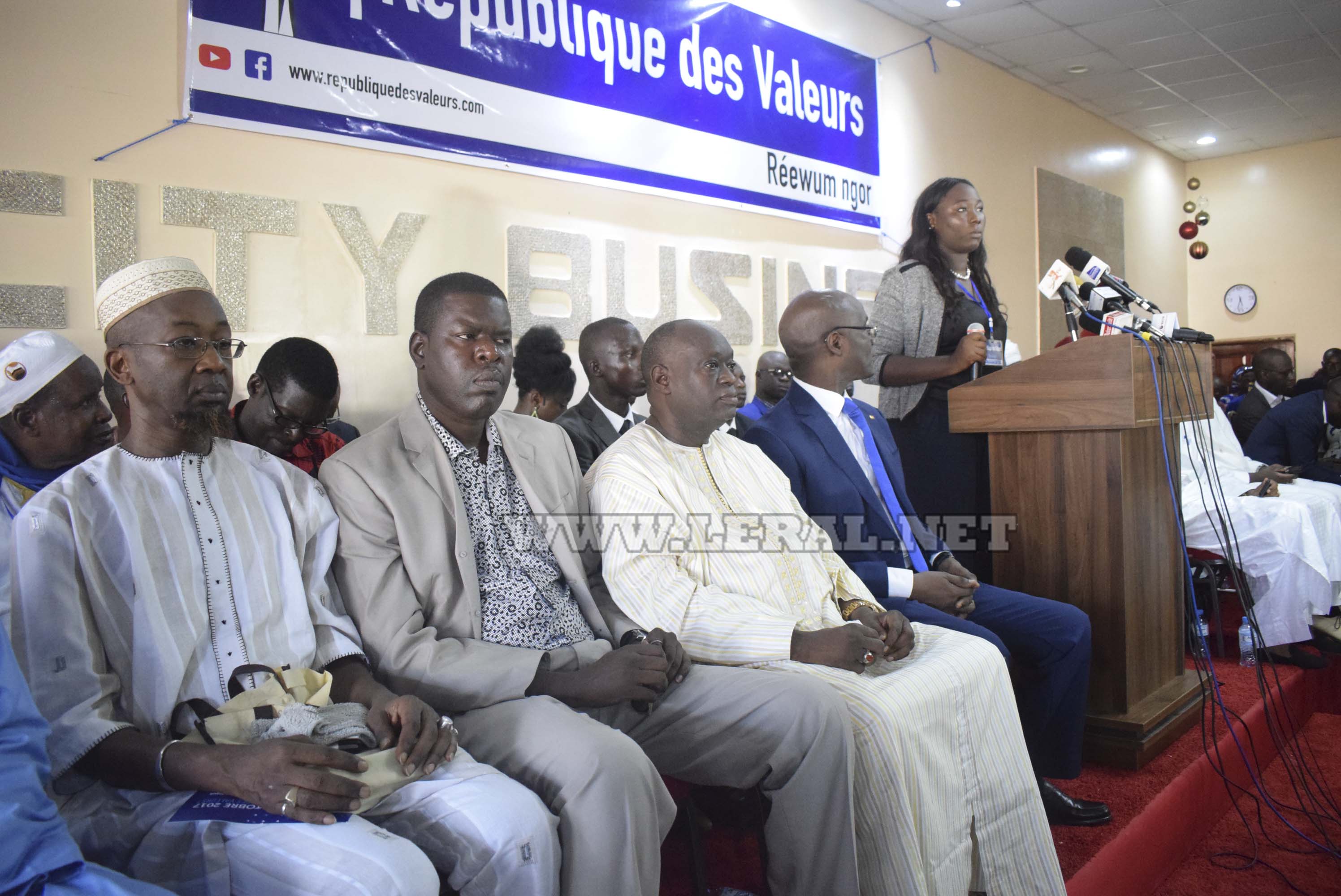 20 Photos: Lancement officiel du Mouvement "La République des Valeurs" de Thierno Alassane Sall