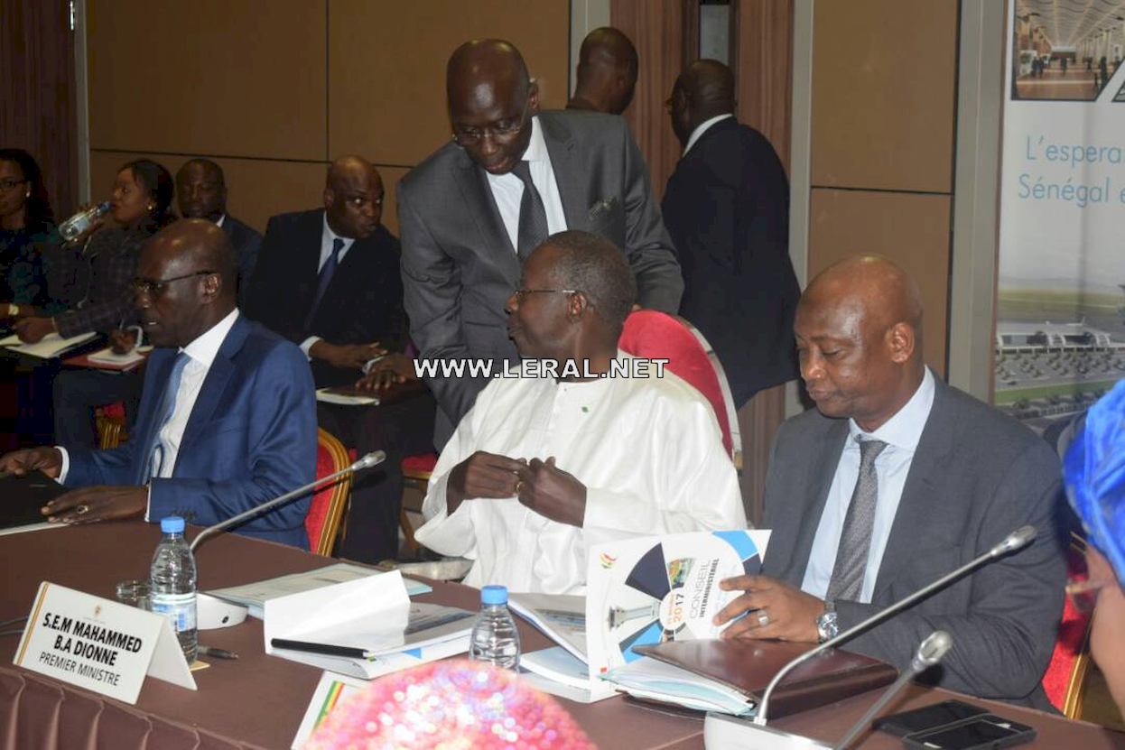 Photos : le Conseil interministériel consacré à l’Aéroport International Blaise DIAGNE en images