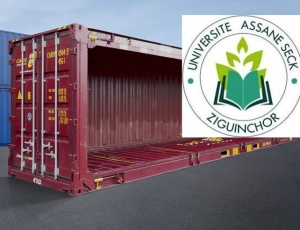 Ziguinchor : Les cours de l’Université Assane Seck se déroulent dans des conteneurs
