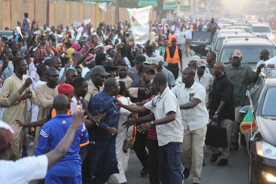 Arrêt sur image: Chaudes empoignades entre le député Apr, Abdou Lahad Seck "Sadaga" et la sécurité du Président Macky Sall