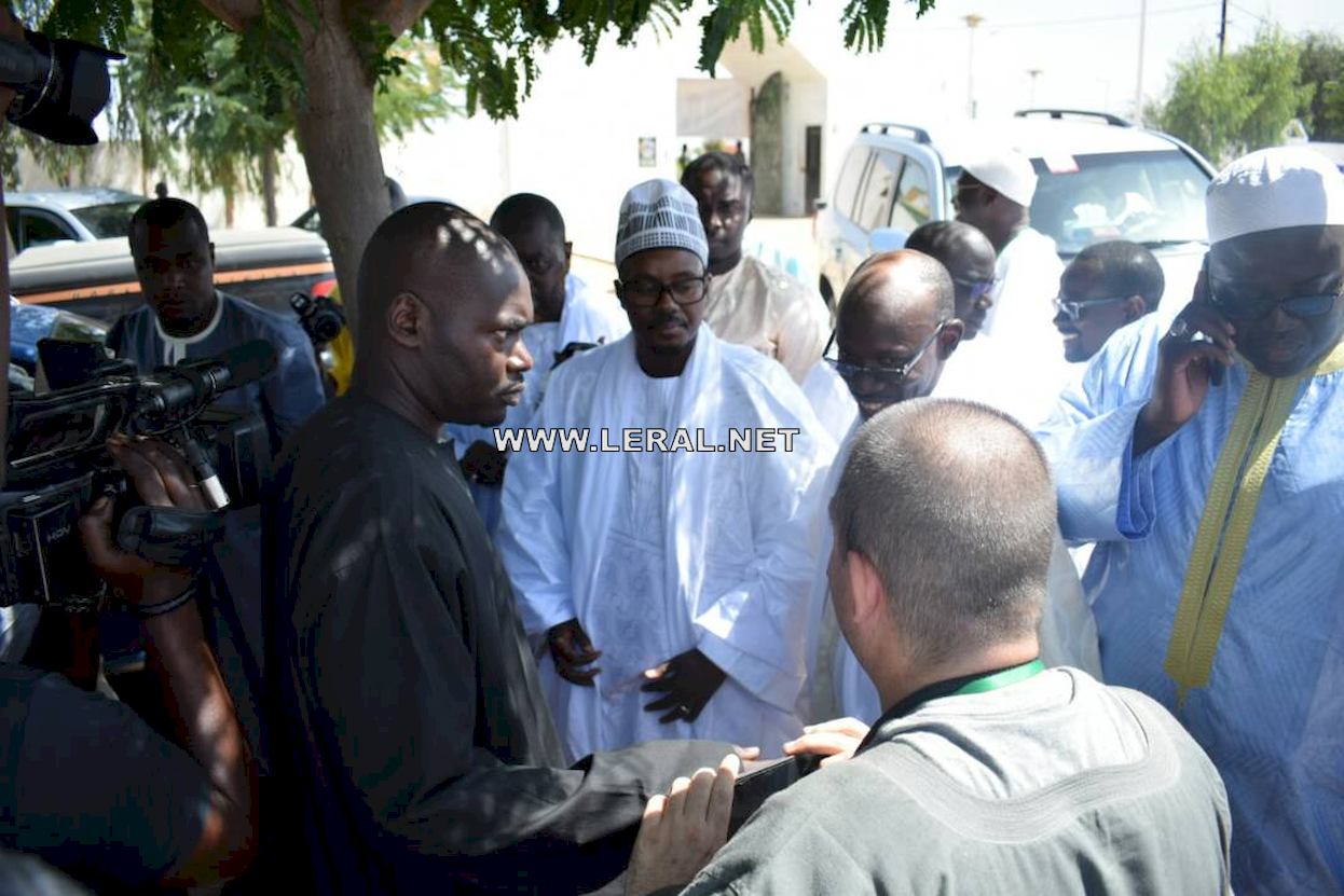 (21 Photos) Colloque International sur le Soufisme: Arrivée de Serigne Bass Abdou Khadre et Serigne Mountakha Mbacké