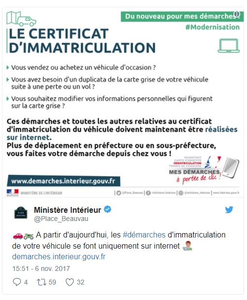 Carte grise et permis de conduire : désormais, tout se passe en ligne