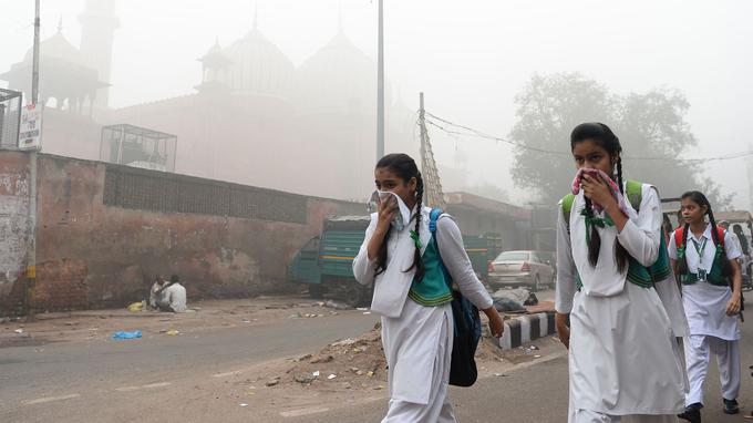 Pollution à New Delhi : pour protéger les enfants, les écoles fermées jusqu'à dimanche