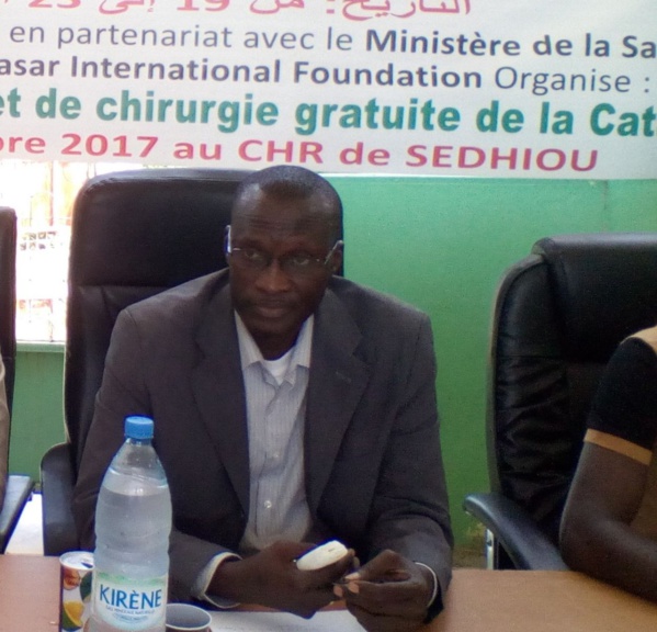 Doudou Diouf, directeur de l’hôpital de Sédhiou