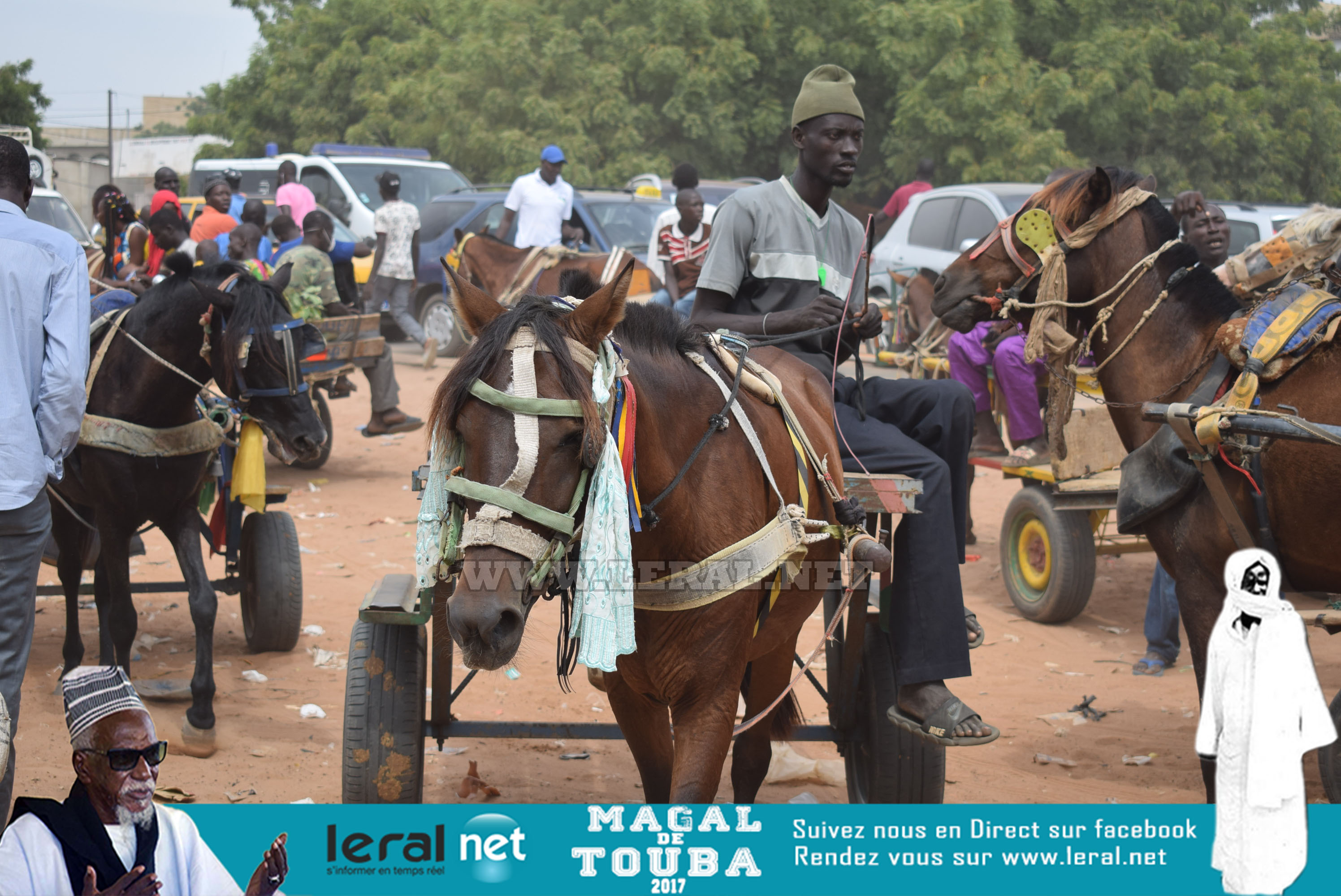 Images temps fort du Magal 2017
