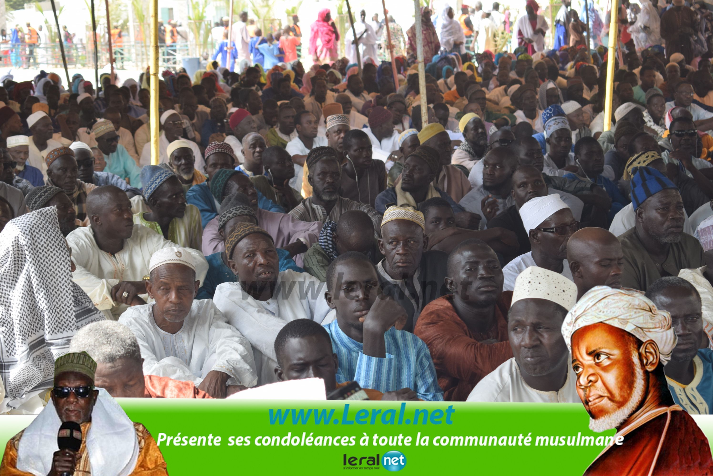 Découvrez les premières images de l'inhumation de feu El Hadji Ibrahima Niasse
