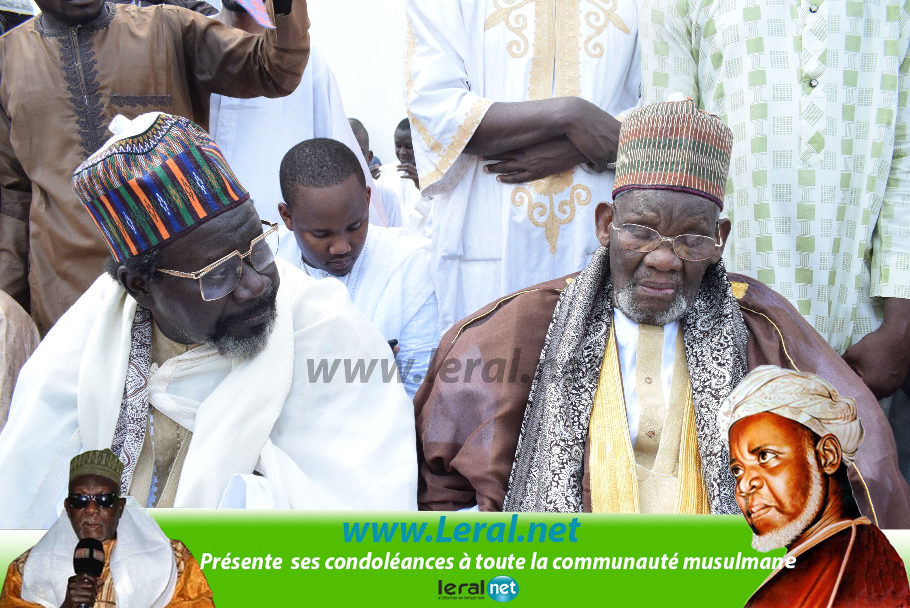 Découvrez les premières images de l'inhumation de feu El Hadji Ibrahima Niasse