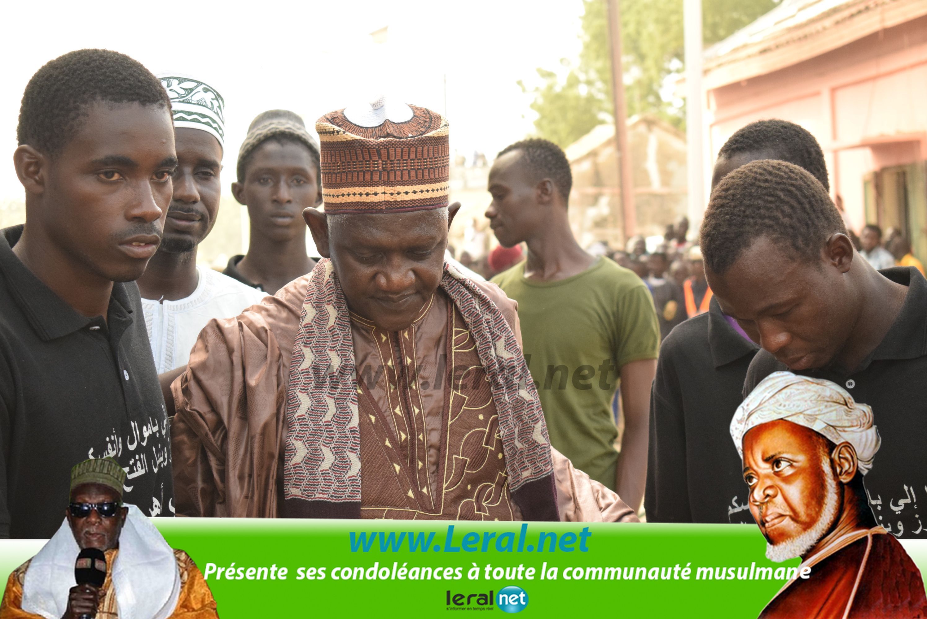 Découvrez les premières images de l'inhumation de feu El Hadji Ibrahima Niasse