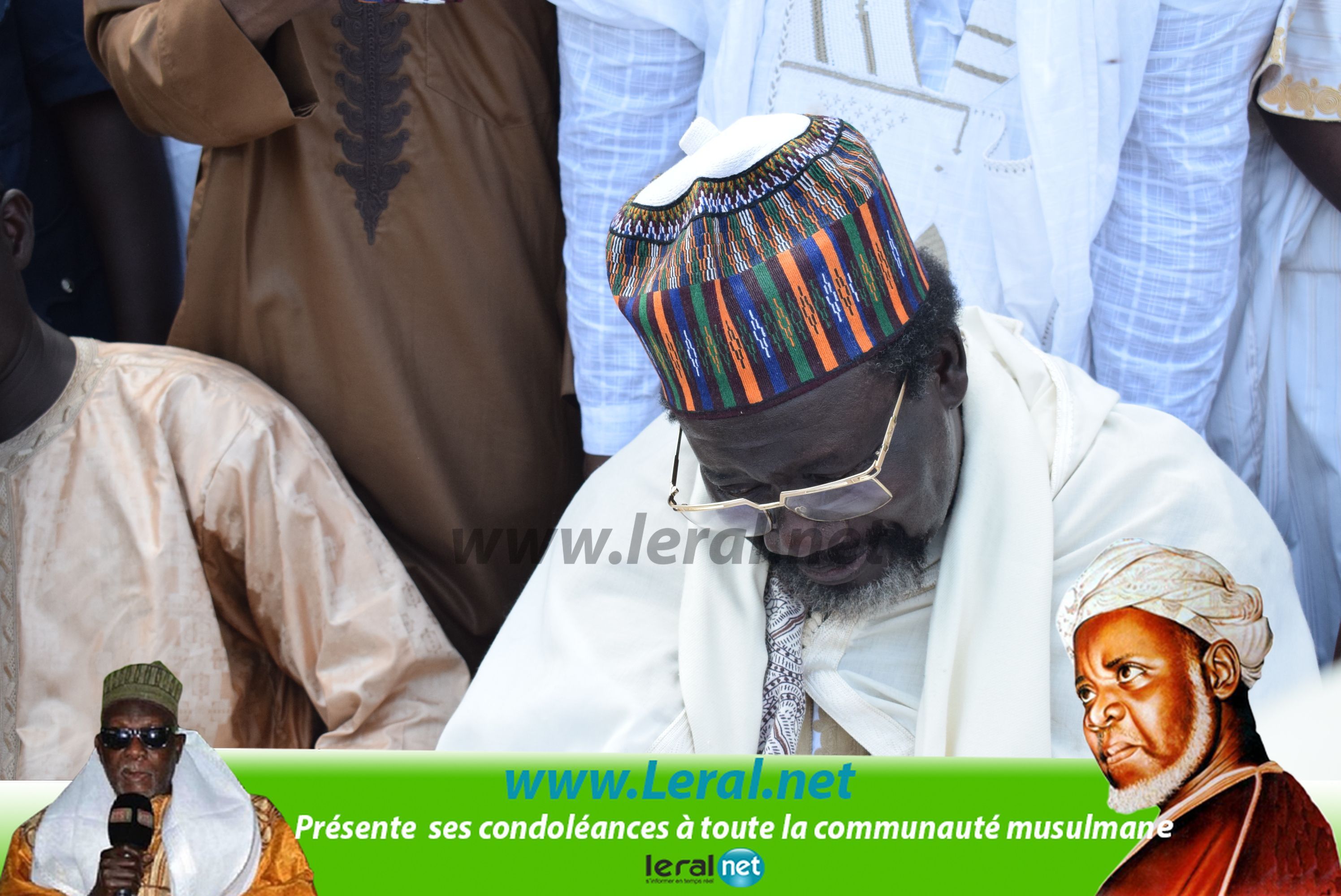 Découvrez les premières images de l'inhumation de feu El Hadji Ibrahima Niasse