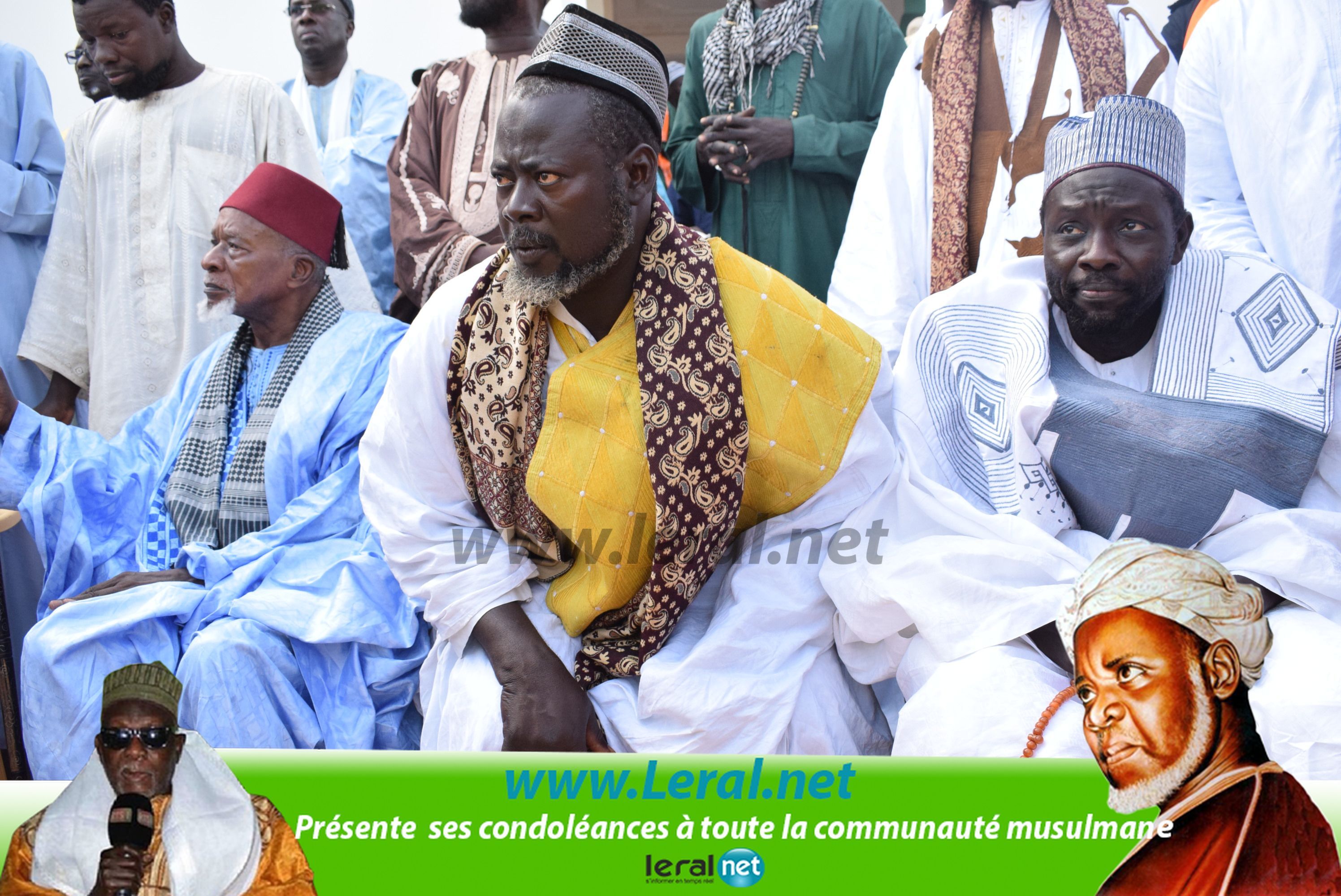 Découvrez les premières images de l'inhumation de feu El Hadji Ibrahima Niasse