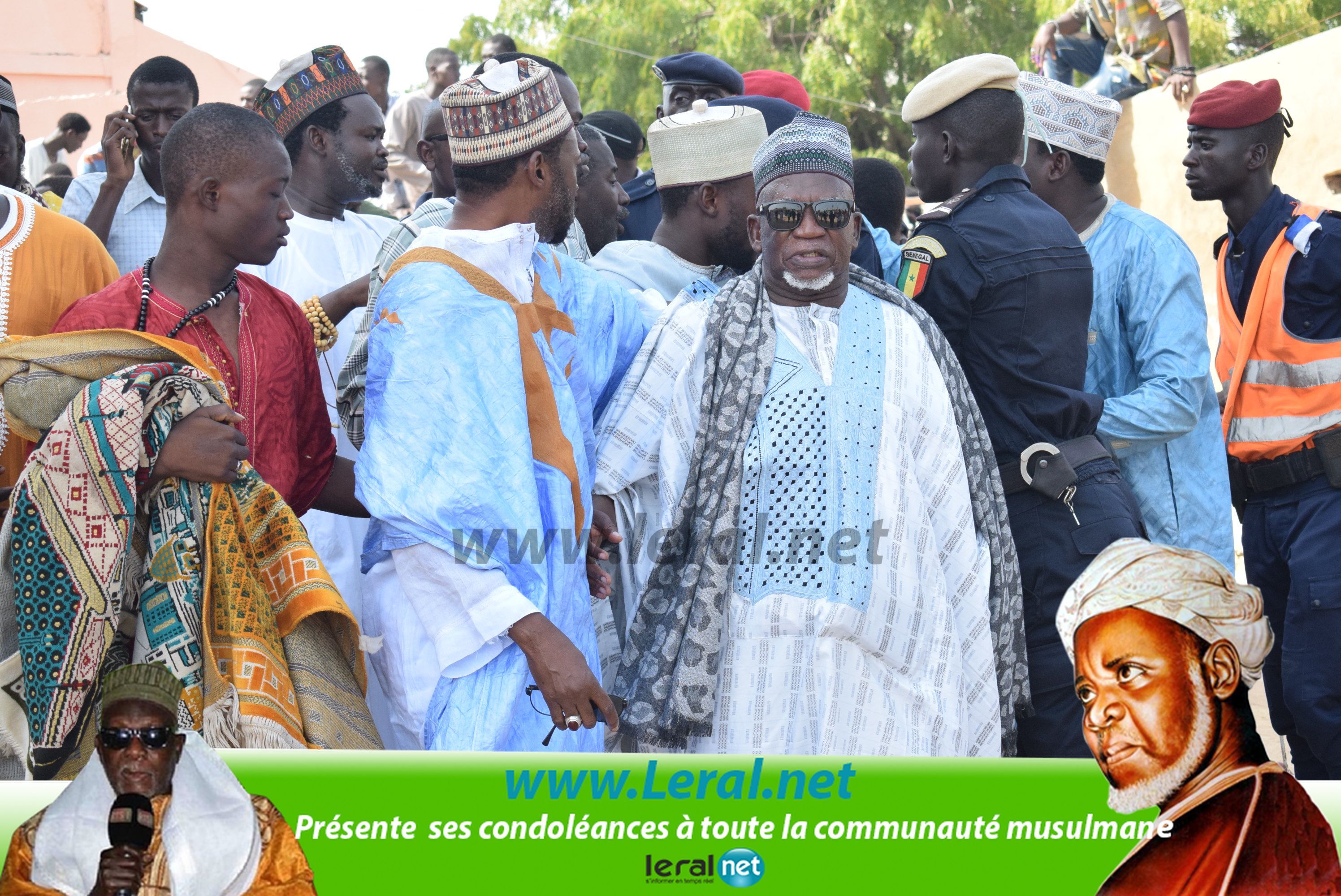 Découvrez les premières images de l'inhumation de feu El Hadji Ibrahima Niasse