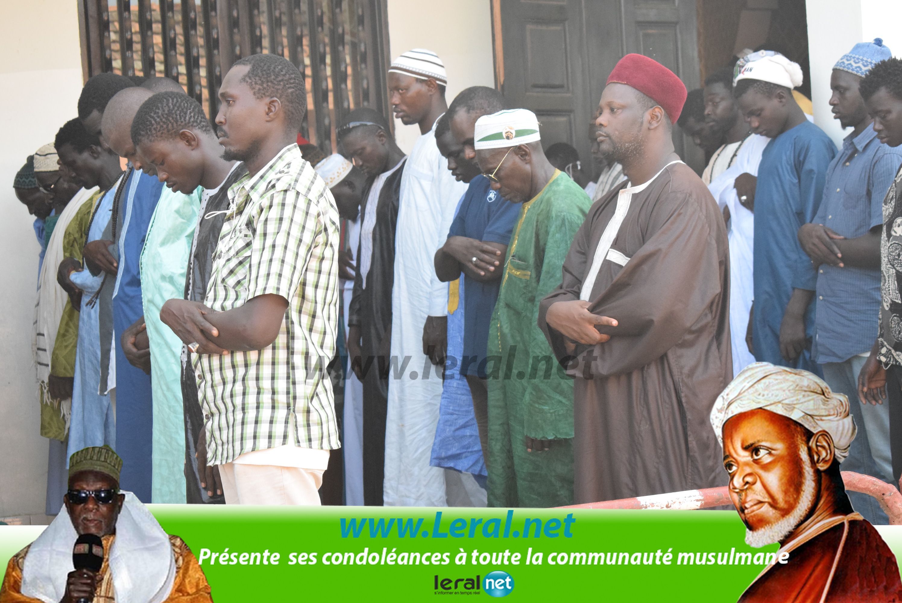 Découvrez les premières images de l'inhumation de feu El Hadji Ibrahima Niasse