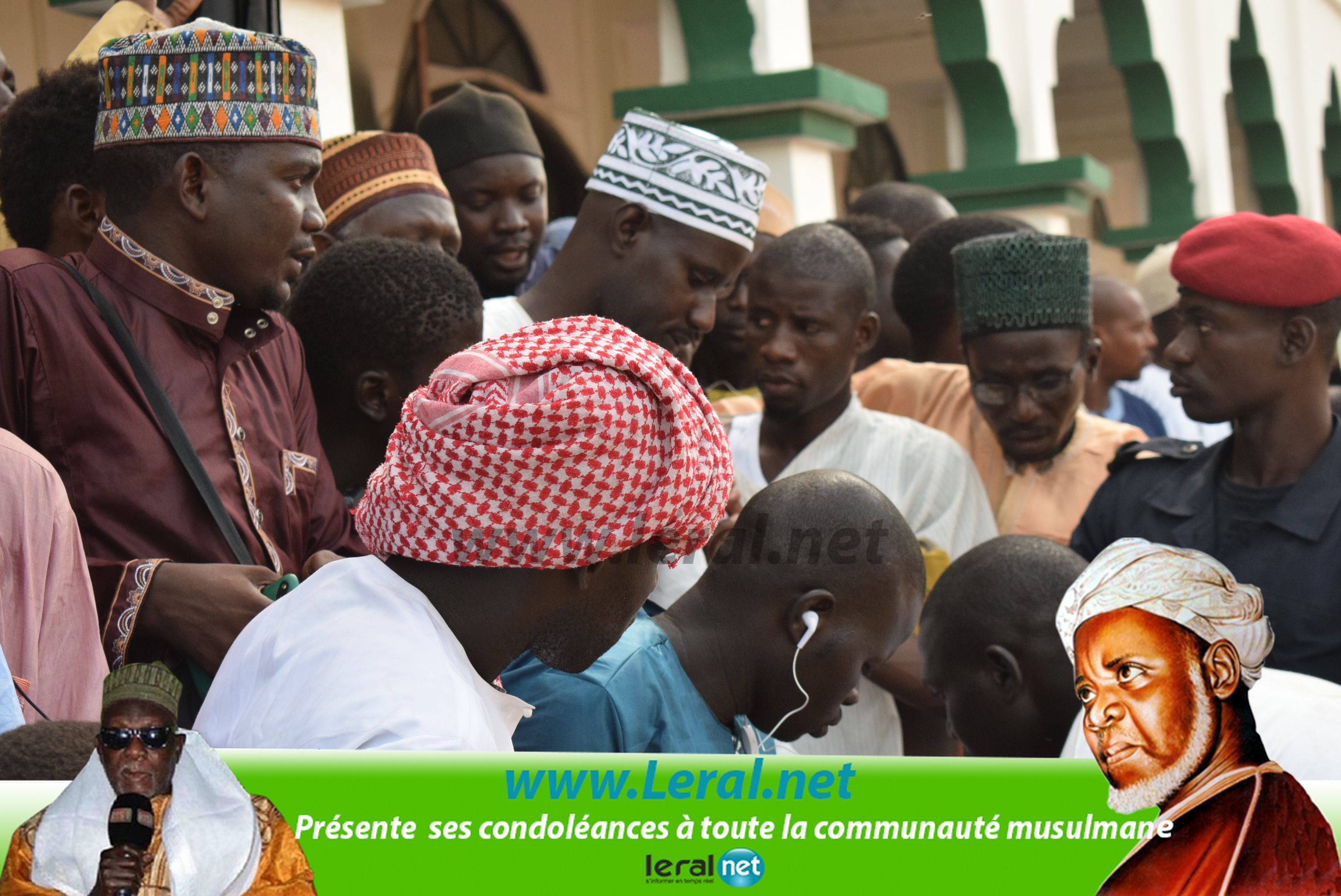 Découvrez les premières images de l'inhumation de feu El Hadji Ibrahima Niasse