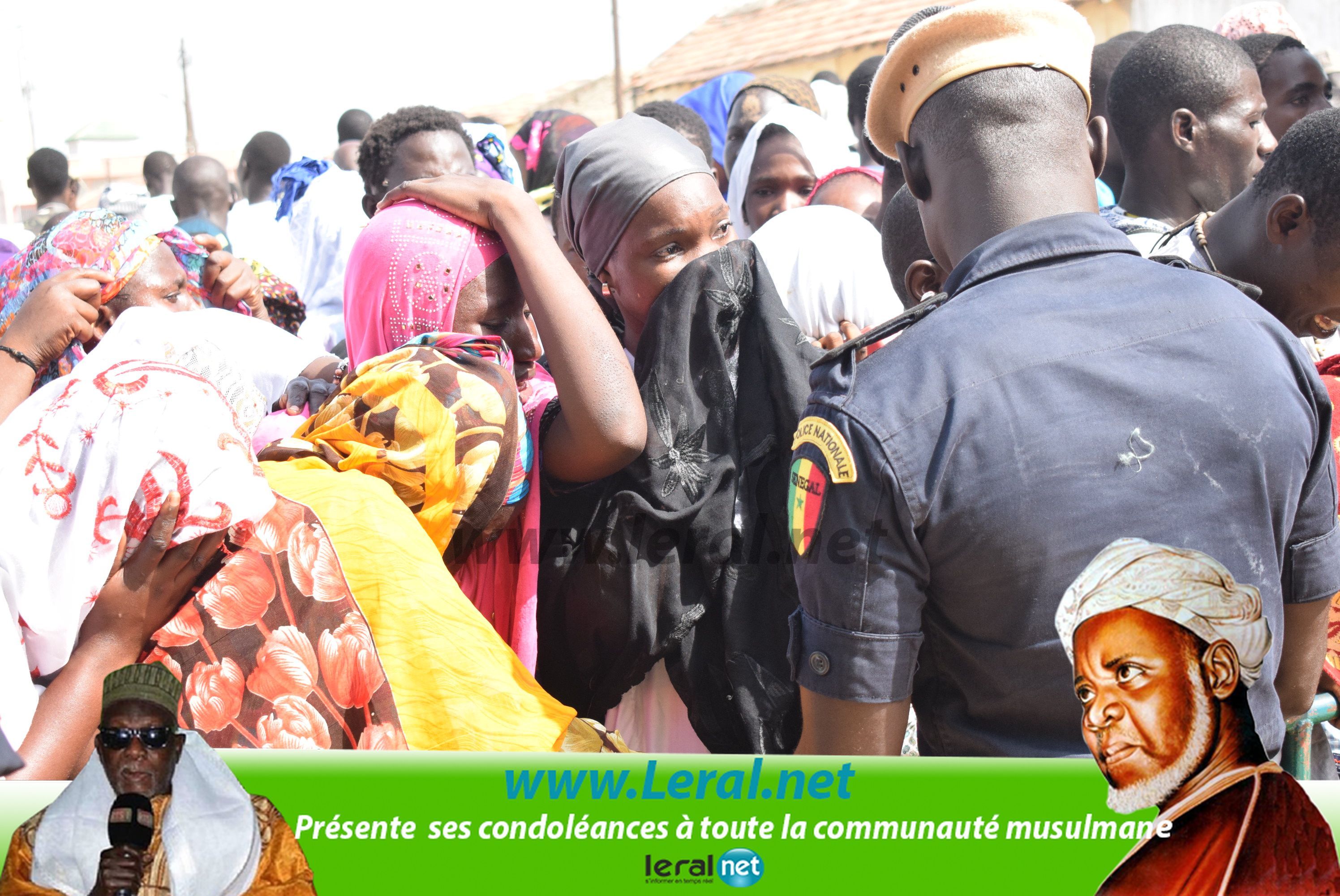 Les images fortes de l'inhumation de Feu El Hadji Ibrahima Niasse