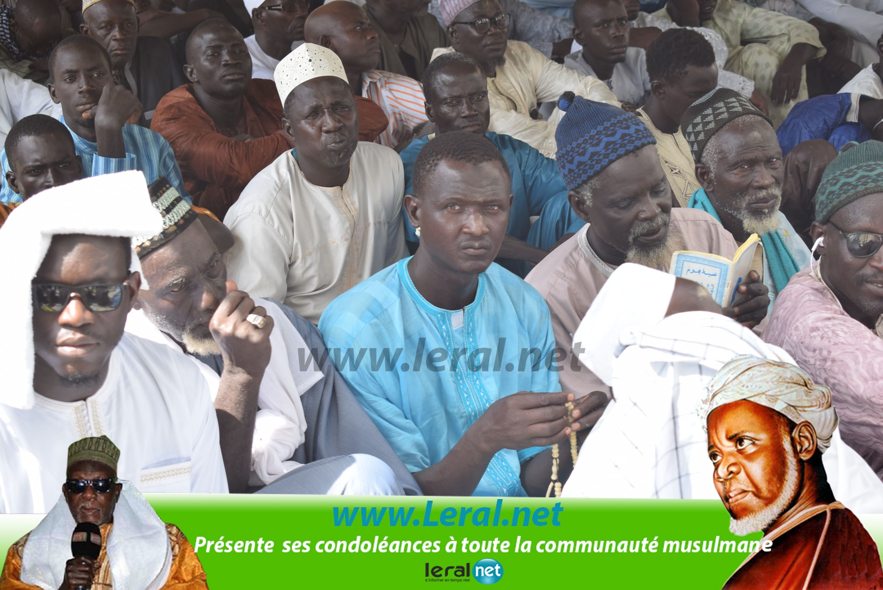 Les images fortes de l'inhumation de Feu El Hadji Ibrahima Niasse