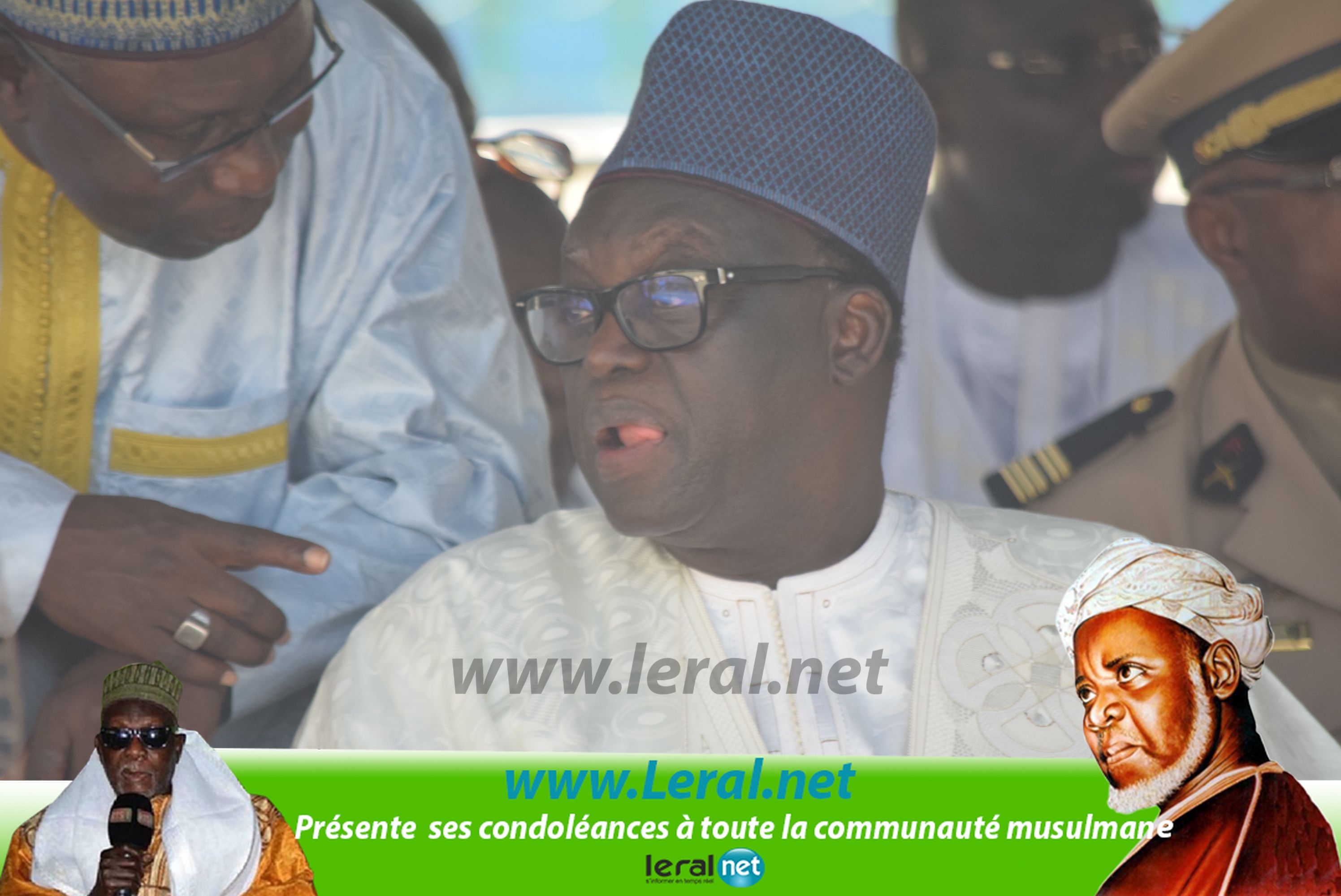 Images: Le Président de la République à Leona Niassene pour présenter ses condoléances
